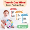 image:imageBEST LEARNING My Spin amp Learn Steering Wheel  Interactive Educational Toys for 6 to 36 Months Old Babies amp Toddlers  Learn Colors Shapes Feelings amp Music  Birthday Gifts for Children