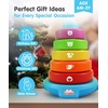 image:imageBEST LEARNING Stack amp Learn  Developmental Educational Activity Stacking Toy for 6 or 9 Month Old Baby and Up  First 1 Year Boy Girl Birthday Gift
