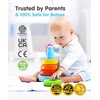 image:imageBEST LEARNING Stack amp Learn  Developmental Educational Activity Stacking Toy for 6 or 9 Month Old Baby and Up  First 1 Year Boy Girl Birthday Gift