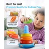 image:imageBEST LEARNING Stack amp Learn  Developmental Educational Activity Stacking Toy for 6 or 9 Month Old Baby and Up  First 1 Year Boy Girl Birthday Gift