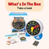 image:imageBEST LEARNING Talking Learning Clock for Kids  Telling Time Teaching Clock with Movable Hands Quiz amp Music Sleep Mode  Toddler Preschool Toy Ages 3 4 5 6 Boy Girl Birthday Gift