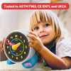 image:imageBEST LEARNING Talking Learning Clock for Kids  Telling Time Teaching Clock with Movable Hands Quiz amp Music Sleep Mode  Toddler Preschool Toy Ages 3 4 5 6 Boy Girl Birthday Gift