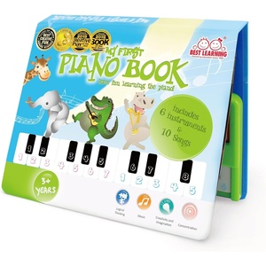 image:imageBEST LEARNING My First Piano Book  AwardWinning 20Key Toy Piano for Toddlers and Kids Ages 38  10 Nursery Rhymes 6 Instrument Sounds Record amp Playback  Educational Music Birthday Gift